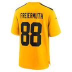 Pat Freiermuth Pittsburgh Steelers Nike Alternate 1933 Throwback Game Jersey - Gold/Black