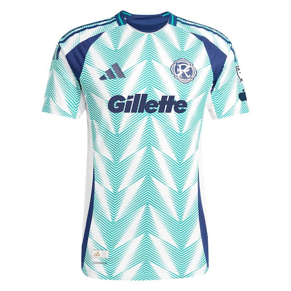 New England Revolution adidas 2025 Eastern White Pine x Flag of New England Authentic Jersey - White