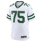 Alijah Vera-Tucker New York Jets Nike Legacy Player Game Jersey - White/Kelly Green