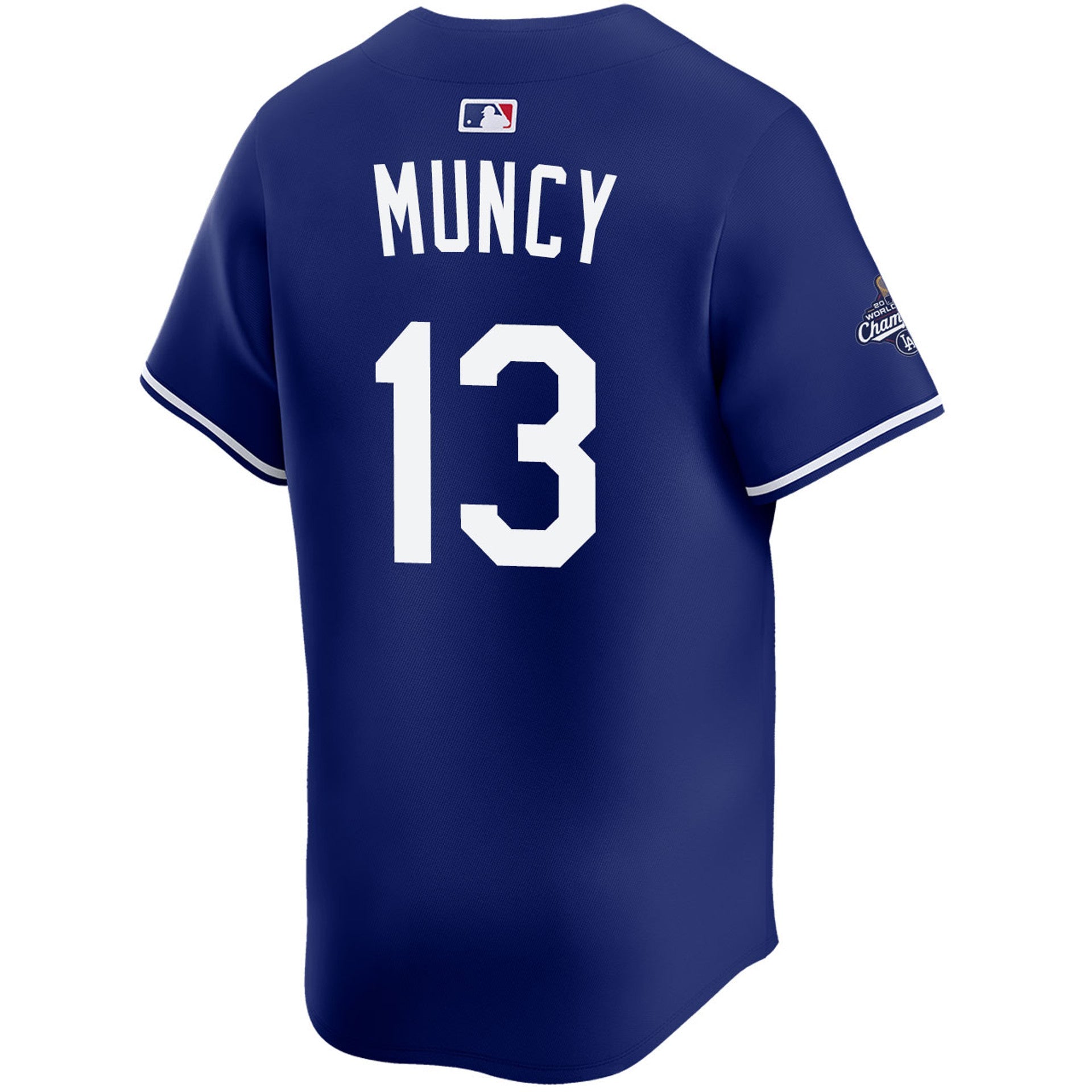 Max Muncy Los Angeles Dodgers Nike 2025 World Series Champions Limited Jersey - Dark Blue