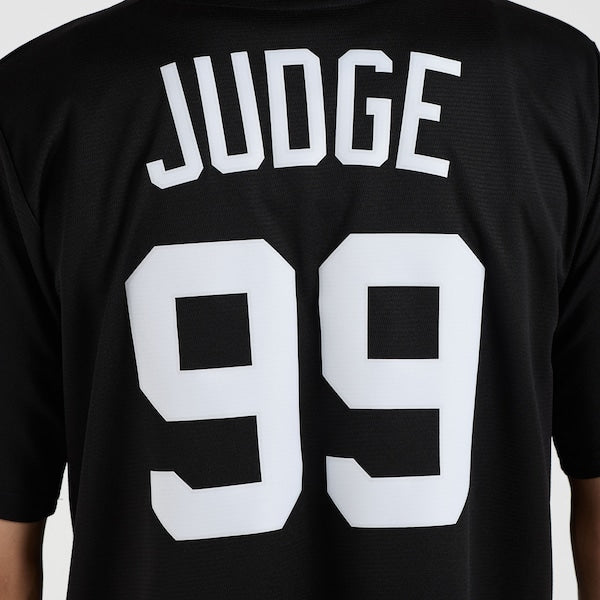 Aaron Judge New York Yankees Nike Lights Out Replica Player Jersey - Black
