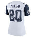 Tony Pollard Dallas Cowboys Nike Women's Alternate Legend Jersey - White/Navy