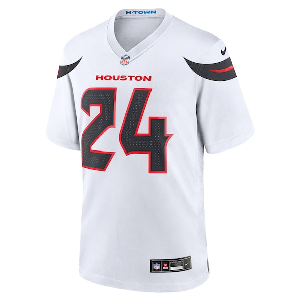 Derek Stingley Jr. Houston Texans Nike Game Jersey - White/Navy/Red
