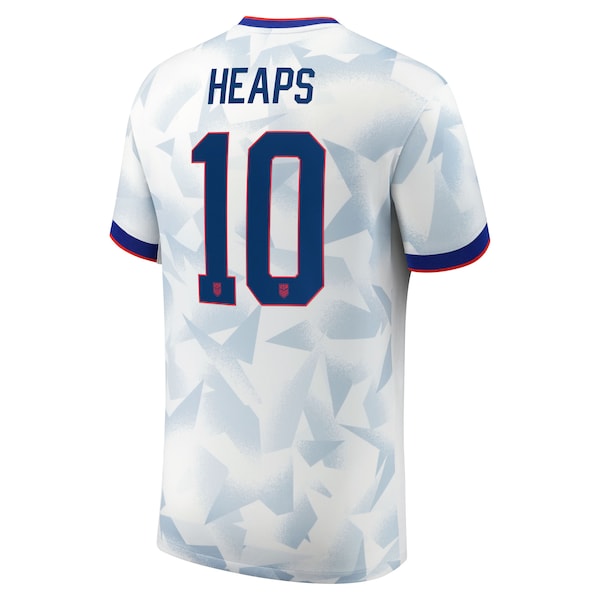 Lindsey Heaps USMNT Nike Youth 2025 Home Replica Player Jersey - White