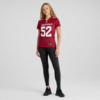 Victor Dimukeje Arizona Cardinals Nike Women's  Game Jersey -  Cardinal