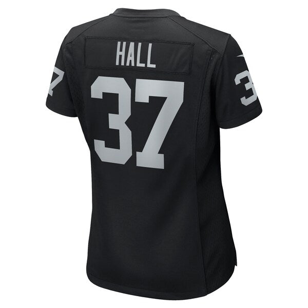 Tyler Hall Las Vegas Raiders Nike Women's Team Game Jersey -  Black