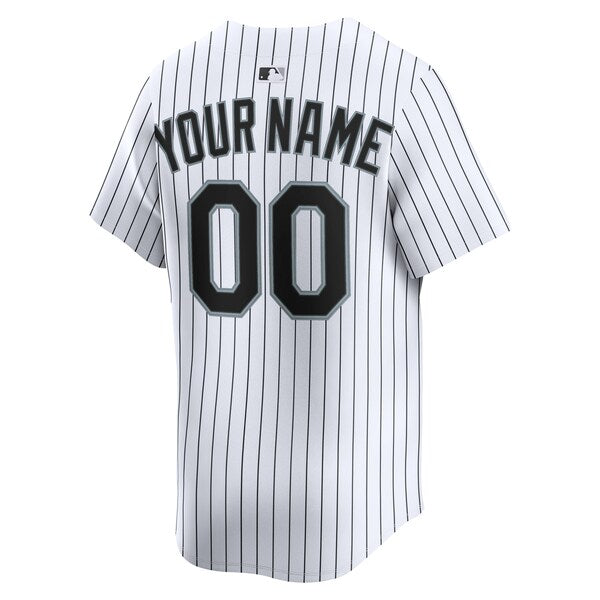 Chicago White Sox Nike Youth Home Custom Limited Jersey - White