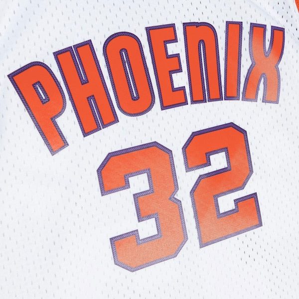 Amar'e Stoudemire Phoenix Suns 2001/02 Hardwood Classics Swingman Jersey - White/Purple