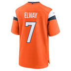 John Elway Denver Broncos Nike Retired Player Game Jersey - Orange/Navy