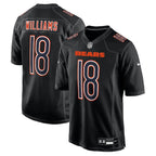 Caleb Williams Chicago Bears Nike Fashion Jersey - Carbon Black/White
