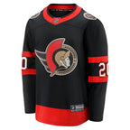 Fabian Zetterlund Ottawa Senators  Home Breakaway Jersey - Black