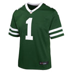 Ahmad Sauce Gardner New York Jets Nike Youth Game Jersey - Legacy Green