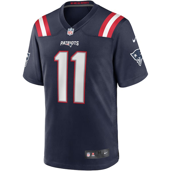 Drew Bledsoe New England Patriots Nike Game Retired Player Jersey - Navy/Red