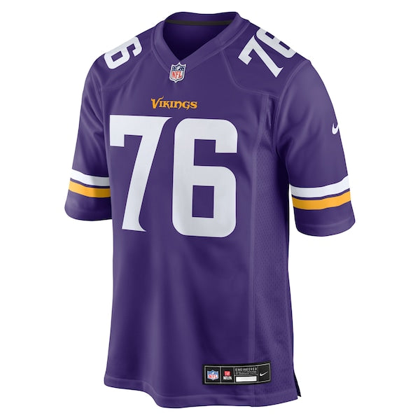 Will Fries Minnesota Vikings Nike Team Game Jersey -  Purple
