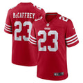 Christian McCaffrey San Francisco 49ers Nike Game Player Jersey - Scarlet