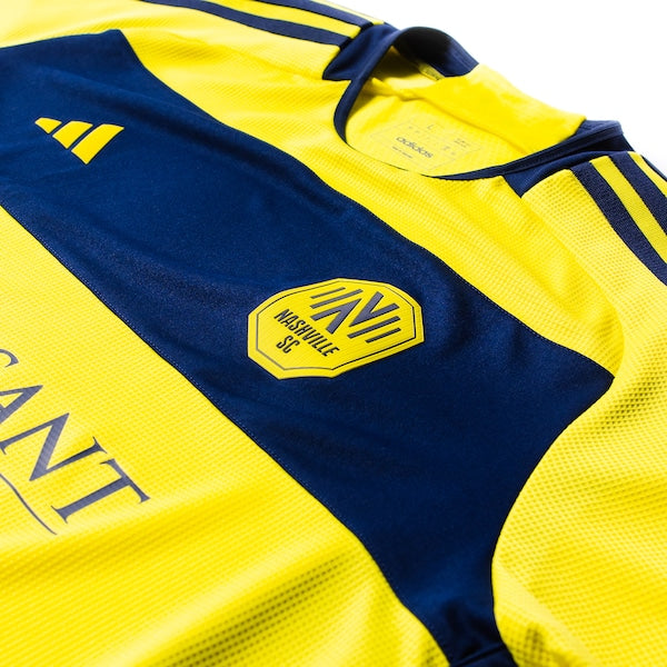Nashville SC adidas 2024 The 615 Kit Authentic Jersey - Yellow