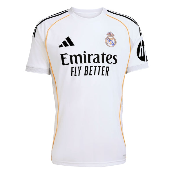 Vini Jr. Los Merengues adidas 2025/26 Home Replica Jersey - White/Blue