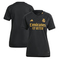 Los Merengues adidas Women's 2023/24 Third Replica Jersey - Black