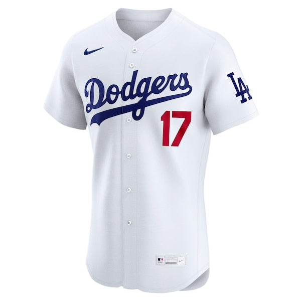 Shohei Ohtani Los Angeles Dodgers Nike Home Elite Jersey - White