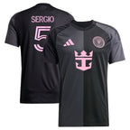 Sergio Busquets Inter Miami CF adidas 2025 The Fortitude Kit Replica Player Jersey - Black