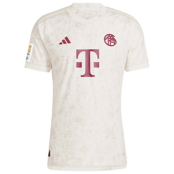 Serge Gnabry Bayern Munich adidas 2023/24 Third Authentic Jersey - White