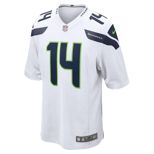 DK Metcalf Seattle Seahawks Nike Game Jersey - White/Navy