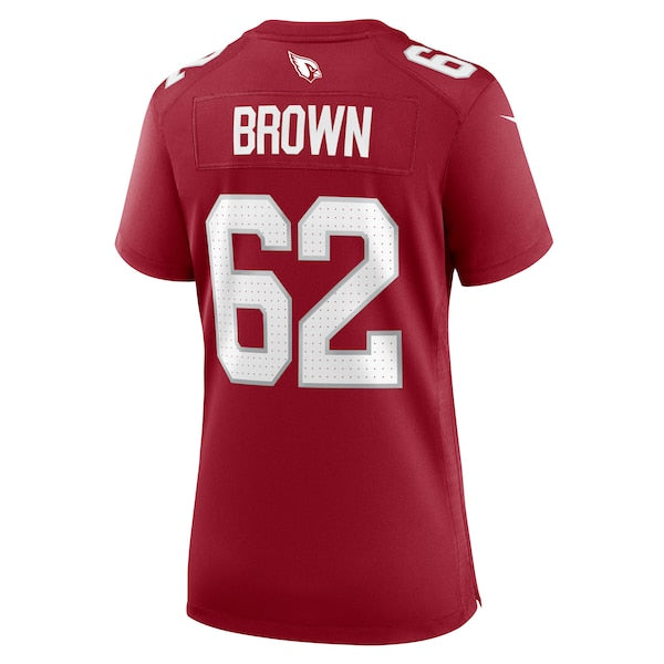 Evan Brown Arizona Cardinals Nike Women's  Game Jersey -  Cardinal