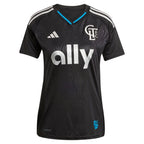 Charlotte FC adidas Women's 2025 Fortress Kit Replica Custom Jersey - Black