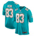 Raleigh Webb Miami Dolphins Nike Team Game Jersey -  Aqua