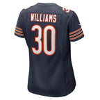 Joejuan Williams Chicago Bears Nike Women's  Game Jersey -  Navy