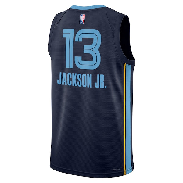 Jaren Jackson Jr. Memphis Grizzlies Nike Unisex Swingman Badge Player Jersey - Icon Edition - Navy