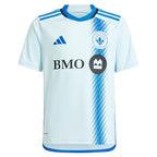 CF Montreal adidas Youth 2024 La Main Replica Jersey – Light Blue
