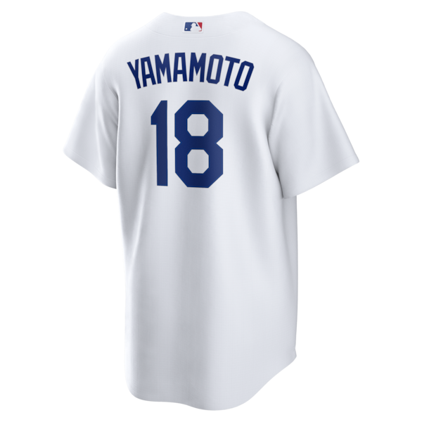 Yoshinobu Yamamoto Los Angeles Dodgers Nike 2025 World Series Home Replica Player Jersey - White