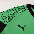 Puma Short Sleeve Training Jersey Set-PD02-Green/Black