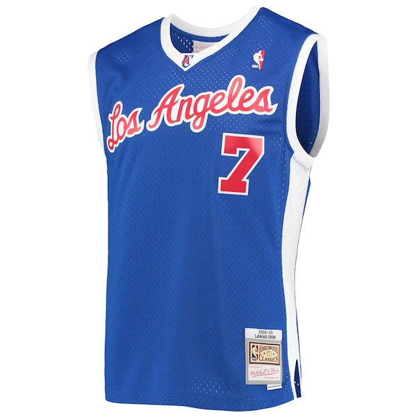 Lamar Odom LA Clippers 2001/02 Hardwood Classics Swingman Jersey - Royal