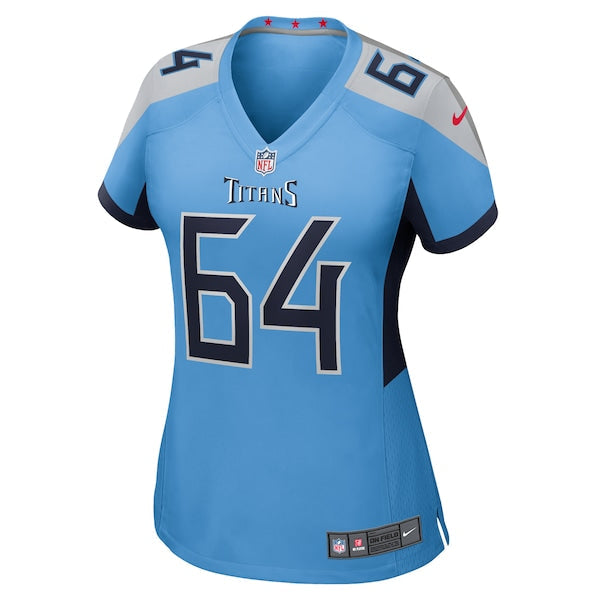 Jackson Slater Tennessee Titans Nike Women's Team Game Jersey -  Light Blue