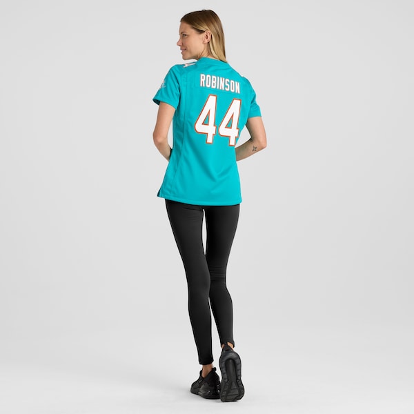 Chop Robinson Miami Dolphins Nike Women's  Game Jersey -  Aqua