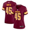 Kaden Smith Washington Commanders Nike Women's Team Game Jersey - Burgundy
