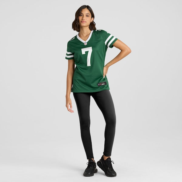 Justin Fields New York Jets Nike Women's Game Jersey - Legacy Green