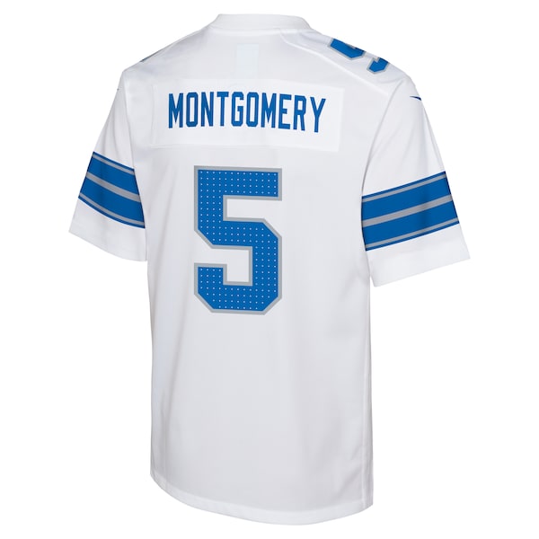David Montgomery Detroit Lions Nike Youth Player Game Jersey - White