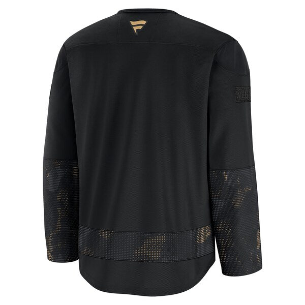 Vegas Golden Knights  2024 Military Appreciation Practice Jersey - Black