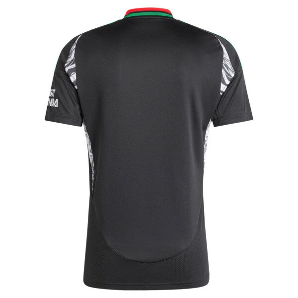 Arsenal adidas Men's 2024/25 Away Replica Jersey - Black