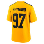Terry Bradshaw Pittsburgh Steelers Nike Alternate 1933 Throwback Game Jersey - Gold