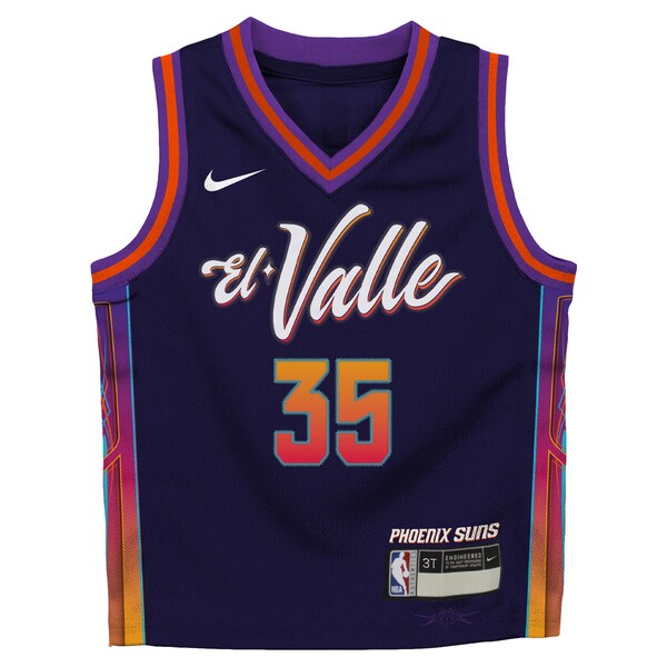 Kevin Durant Phoenix Suns Nike Toddler 2023/24 Swingman Replica Jersey - City Edition - Purple