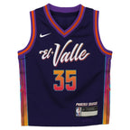 Kevin Durant Phoenix Suns Nike Toddler 2023/24 Swingman Replica Jersey - City Edition - Purple