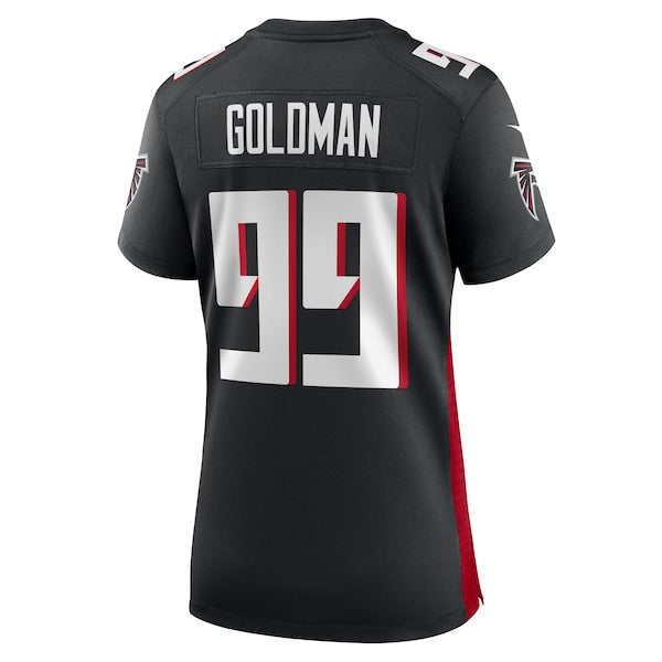 Eddie Goldman Atlanta Falcons Nike Women's  Game Jersey -  Black