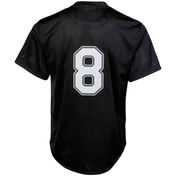Bo Jackson Chicago White Sox Cooperstown Collection Big & Tall Mesh Batting Practice Jersey - Black
