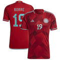 Rafael Borré Colombia National Team adidas 2022/23 Away Replica Player Jersey - Red