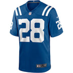 Jonathan Taylor Indianapolis Colts Nike Player Game Jersey - Royal/White