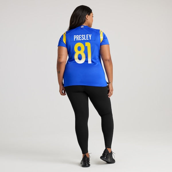 Brennan Presley Los Angeles Rams Nike Women's Team Game Jersey -  Royal